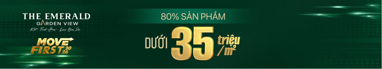 Giá Bán The Emerald Garden View 35 Triệu Trên M2