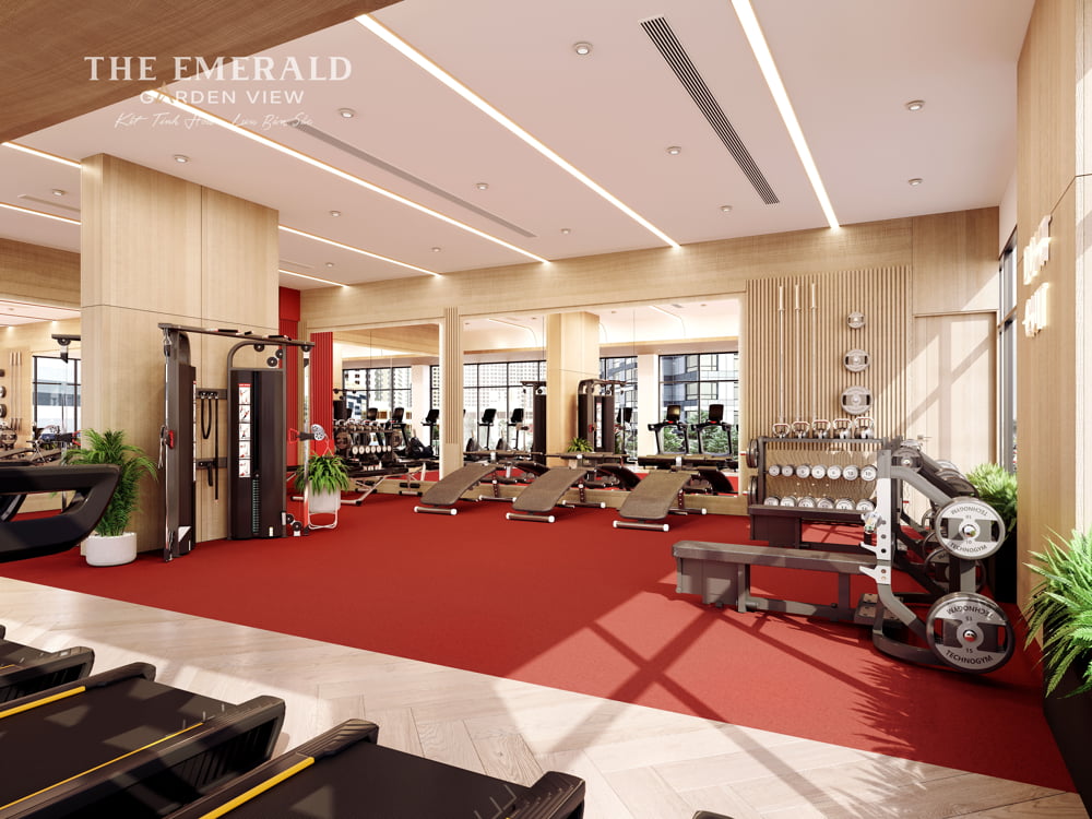 Phòng Gym The Emerald Garden View Tại Tầng 4