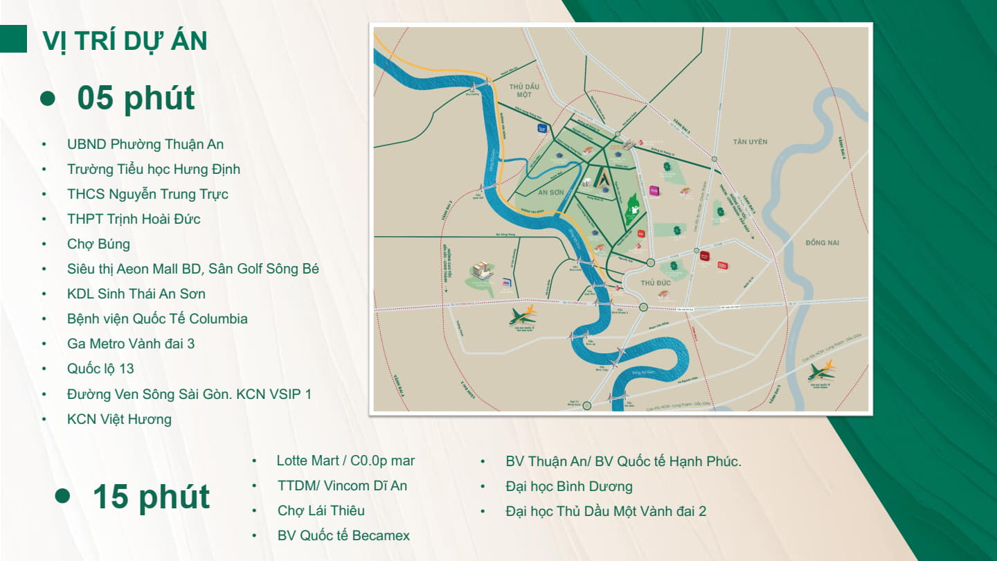 The Emerald Garden View Kết Nối đa Tiện ích